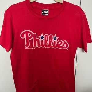 1990s Philadelphia Phillies Bike Made In USA Vintage Single Stitch T-Shirt Small